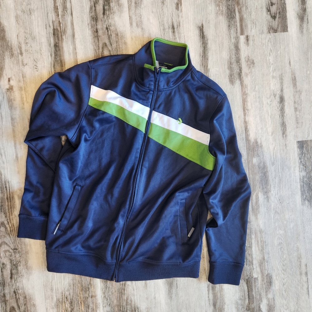 MENS VINTAGE CONVERSE TRACK JACKET Size large